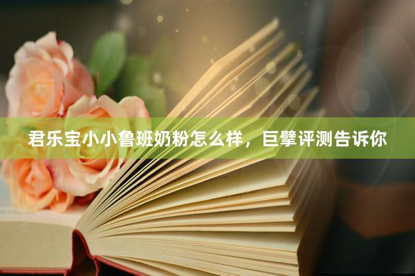 君乐宝小小鲁班奶粉怎么样，巨擘评测告诉你